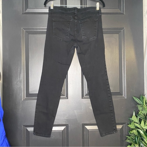 Current/Elliott The Stiletto Skinny Jeans in Jet Black Size 29 - Picture 5 of 7